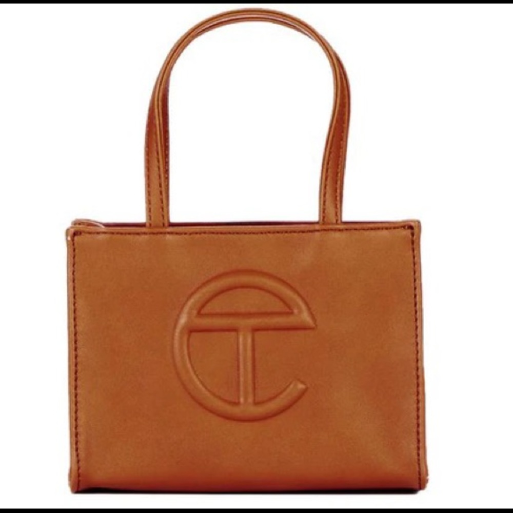 Telfar Small Tan Shopping Bag
